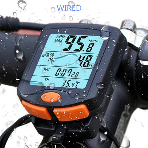 Bike Speed Meter Computer Sports Sensors Bicycle Speedometer