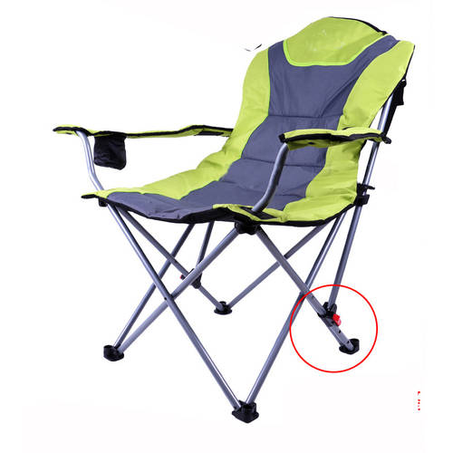 럭셔리 코튼 비치 의자 낚시 의자 하이 백 조절가능 의자 3 단 기어 조절 캐주얼 안락 의자