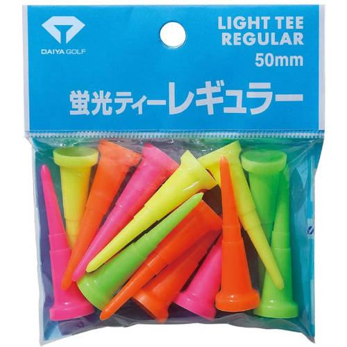 일본 정품 수입 DAIYA 골프 TEE 형광 TEE 하드 코어 짧은 TEE 골프 플라스틱 골프티