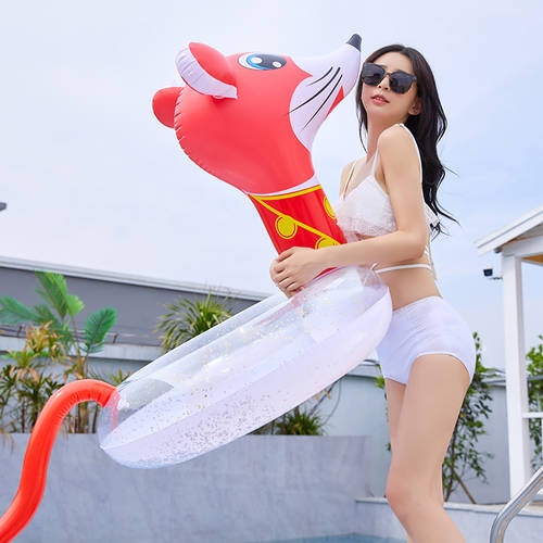 중국 띠 튜브형 물놀이용 튜브  범퍼 두꺼운 어덜트 어른용 글리터 남성용 여성용 튜브 수영 장난감