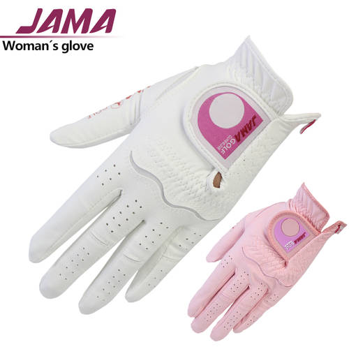 한국 스파이더 JAMA golf 골프 여성용 장갑 스파이더 천 땀흡수 통풍 편안한 내구성 내마모성 세탁가능
