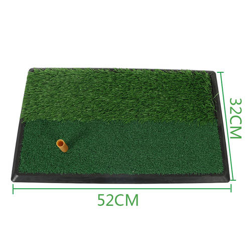 특가 골프 타 패드 범퍼 두꺼운 실내 연습 패드 스윙 볼 매트 휴대용 편리한 매치가능 연습 회로망