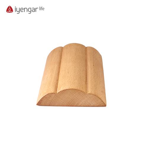 Iyengar Life 브랜드 요가 보조 제품 단어 나무 매트 발의 아치 플랫 발 물리 치료 매화 벽돌 솔리드 귀목