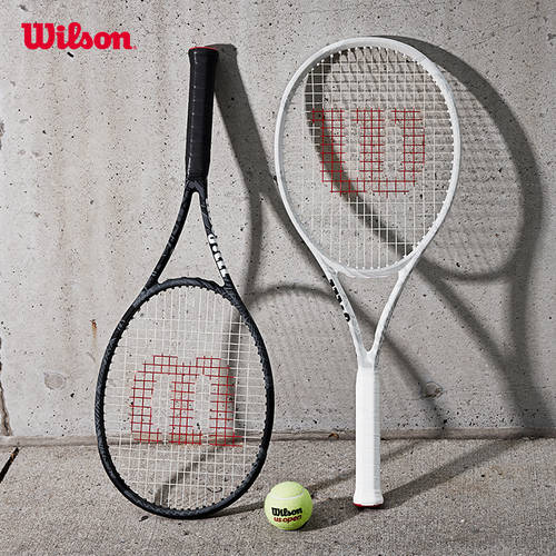 Wilson 의지 승리 신상 신형 신모델 US 오픈 어덜트 어른용 프로페셔널 테니스 라켓 카본 섬유 프로페셔널 촬영 CLASH 100 US