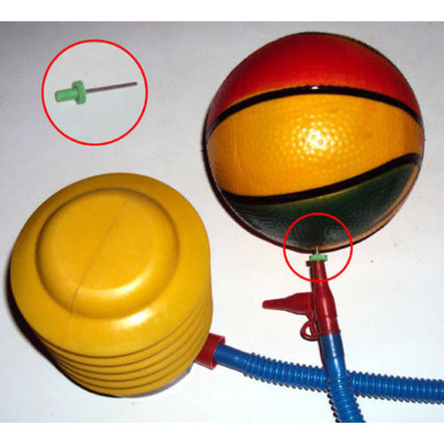 튜브형 가스 니들 —— 공 장난감 전용 액세서리 튜브형 기구 플라스틱 1 위안 / 줄 메탈 2 위안 / 줄