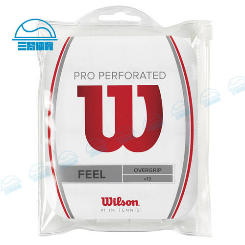 Wilson 의지 승리 테니스 라켓 땀흡수 포함 프로페셔널 회로망 골퍼 접착 PRO PERFORATED WRZ4006