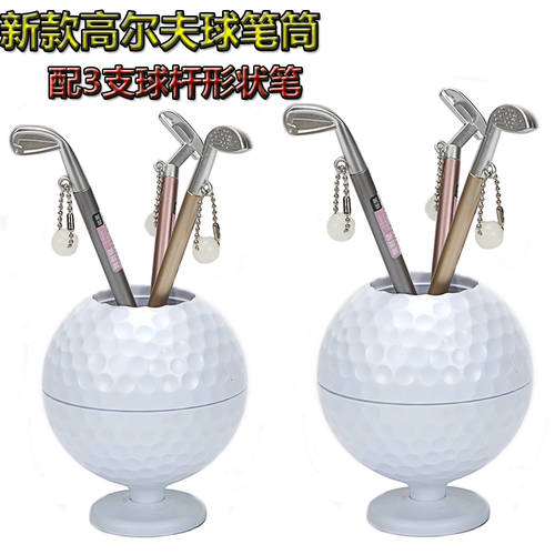 신제품 골프 형 펜 슬롯 미니 golf 장식품 사무용 독창적인 아이디어 상품 장식 인테리어 비즈니스 이벤트 선물용