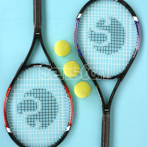 성자 Ston 테니스 라켓 싱글 프로페셔널 남성용 대학생 여성용 초보자용 트레이너 케이블 리바운드 2인용 패키지