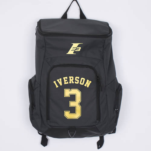 아이 보르 센 Iverson 백팩 농구 슈퍼 스타 아이 보르 센 부채 장비 가방 청년 스포츠 백팩