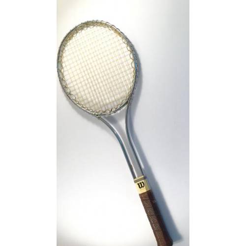 미국 구매대행 Tennis◇ 빈티지 골동품 장식품 레트로 의지 가난한 메탈 상아 테니스 라켓