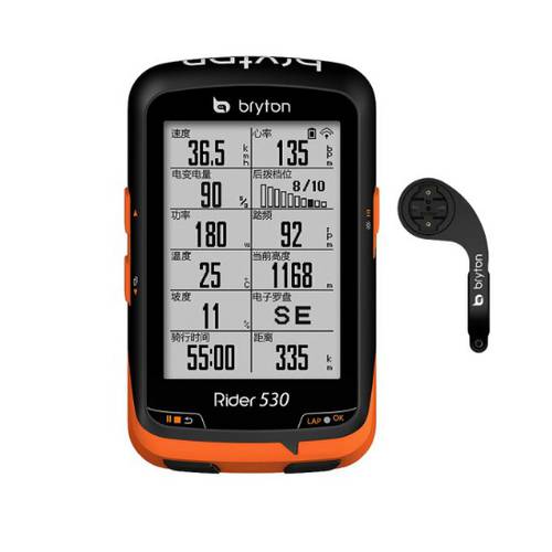 Bryton BERENT 텡 R530E/T 중국어 GPS 무선 코드 시계 WiFi 네비게이션 자전거 속도계 사이클컴퓨터 심박수측정 운율