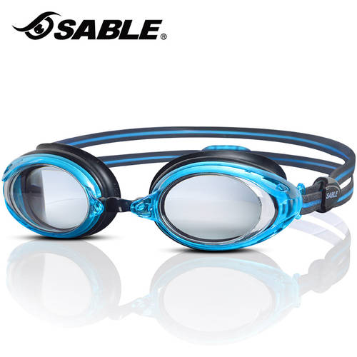 SABLE  수경 물안경 남녀공용 물안경 수경 YR82SPT RS-1 개 왼쪽 눈 오른쪽 눈 도수 다른 청도
