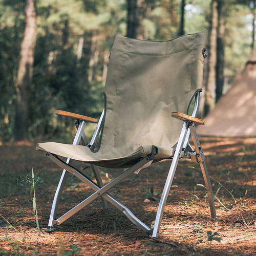 Springhill 야외 휴대용 접는 의자 아이 알루미늄합금 등받이 의자 점심 쉬다 캠핑 안락 의자 감독 낚시 의자