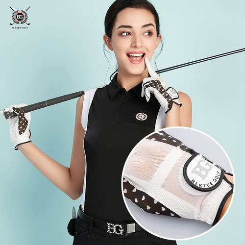 골퍼 여성 세트 제품 상품 듀얼 핸드 BG 장갑 부드러운 내구성 내마모성 골프 용품