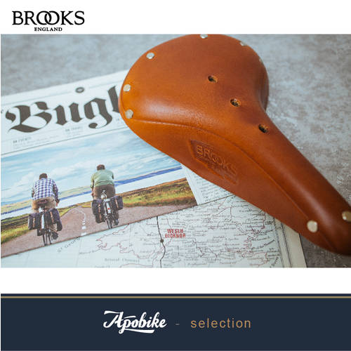 영국 Brooks B17 핸드메이드 클래식 레트로 소가죽 여행용 자전거 카시트 시트