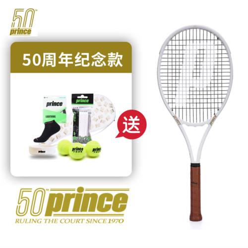 Prince 왕자 프로페셔널 테니스 라켓 어덜트 어른용 카본 HERITAGE 100LTD 50 주년 기념 한정