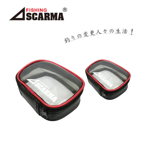oscarma 아오시마 부표 Apo 파우치 파우치 레드 내구성 내마모성 내구성 휴대용 편리한 낚시장비 가방 정품
