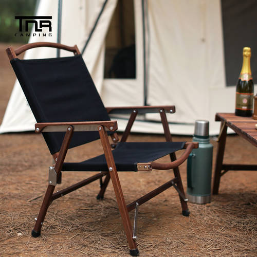 TNR 남아메리카 티크 원목 접는 의자 심플한 아웃도어 캠핑 정원 kermit 케르미 특별한 의자 캔버스 등받이