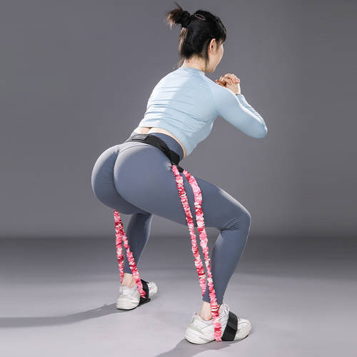 LARA STAR 가정용 키 신체 탄력 얇은 벨트 몸 지방 연소 스포츠 페달 랠리 엉덩이 훈련 예쁜 다리 쪼그리고 앉은 장비