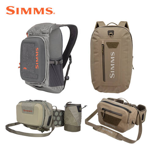 미국 SIMMS 루어가방 싱글 어깨와 어깨 크로스백 방수 백팩 플라이 낚시 다기능 낚시장비 벨트 휴대용 가방 가방