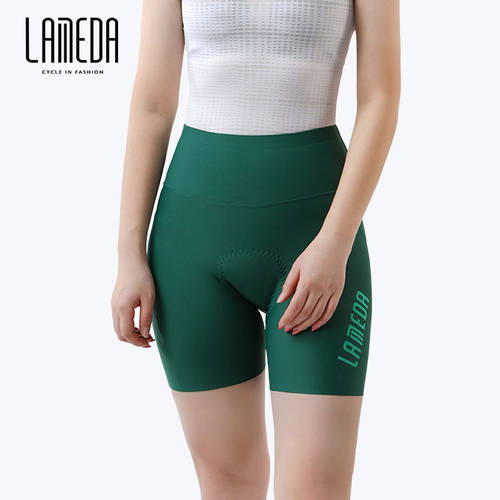 LAMBDA 2022 신상 신형 신모델 별 달 여성용 자전거 바지 짧은 바지 높이 벨트 로드바이크 산악자전거 자전거 바지
