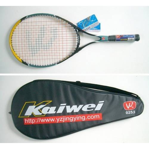 정품 Kaiwei KW-0253 테니스 라켓 탄소 알루미늄 일체형 테니스 라켓 테니스 라켓