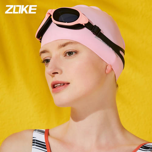 zoke/ ZOKE 남녀공용 범용 빅사이즈 패션 트렌드 편안한 도수 없는 물안경 수경 스포츠 트레이닝 물안경 수경