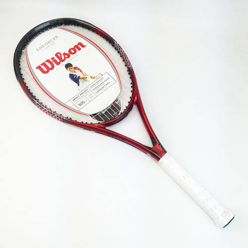 【 오직 254 그램 】Wilson 의지 승리 enforcer lite 테니스 라켓 퓨어 카본 초보자 라이트 버전
