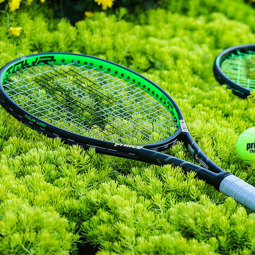 Prince 왕자 스와 TAIKE 역 작게 촬영 녹색 촬영 프로페셔널 테니스 라켓 카본 Tour100P95 어덜트 어른용