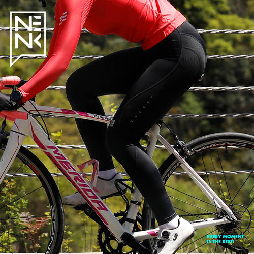 NENK 봄 여름 시즌 자전거 바지 여성용 산악 자전거 사이클링 자전거 의류 빠른건조 통풍 로드바이크 자전거 자전거 사이클링 롱팬츠