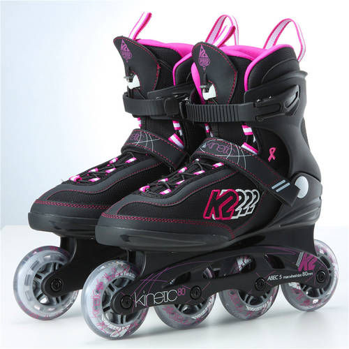 K2 KINWTIC 80 어덜트 어른용 여성용 고정 롤러 스케이트 아이스 스케이팅 직진 캐주얼 프로모션 롤러 스케이트
