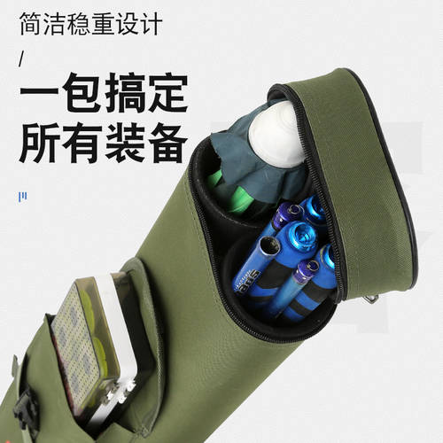 하드케이스 낚싯대 휴대용 가방 폴 배럴 가방 어깨 백 디펜스 물낚시 우산 핸드 레버 낚시 장비 낚시 가방 다기능 낚시장비 가방