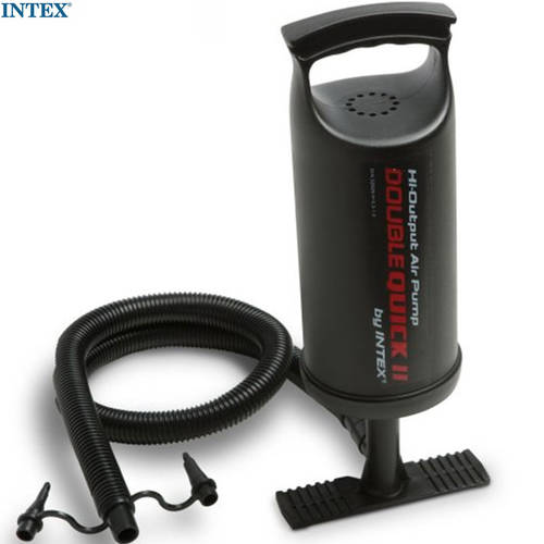 INTEX68612 정품 고효율 아웃도어 수동 에어펌프 공기 펌프 가정용 똥 퀵 전용 손잡이 공기 펌프