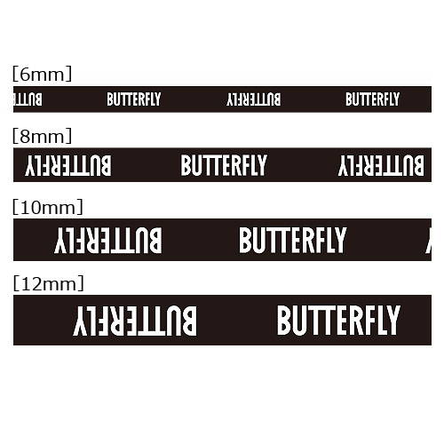JP 버전 구입 Butterfly 나비 버터플라이 75840 탁구 촬영 플란넬재질 에지 가드 1 상자 12 줄