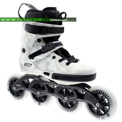 Next Marble White 4*110mm 3시 식 롤러 스케이트 4 바퀴 거리를 닦다 직진 바퀴 어덜트 어른용 롤러 스케이트 구두