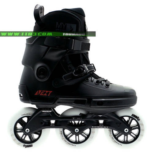 NEXT CORE BLACK 롤러 스케이트 110mm88a 거리를 닦다 후진 바퀴 직진 바퀴 롤러 스케이트 구두 3시 식