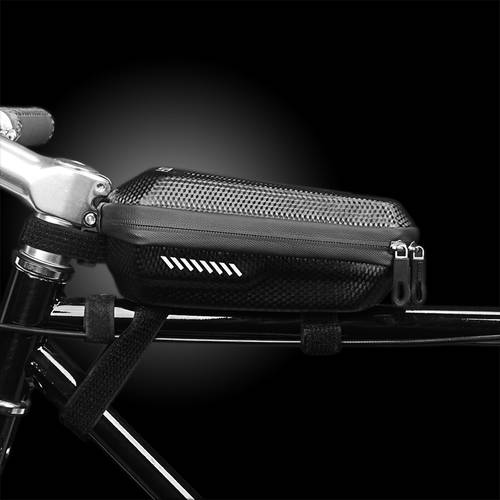 B-SOUL 하드케이스 자전거 팩 마운틴 자동차 가방 전면 튜브 패키지의 빔 패키지 방수 말 안장 가방 자전거 사이클링 장비 액세서리