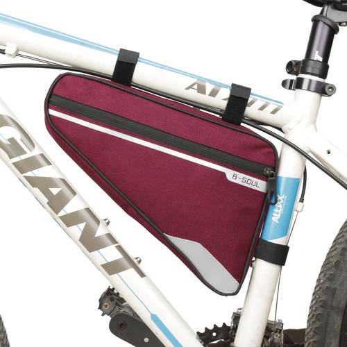 B-SOUL 자전거 가방 트라이앵글백 빔 가방 방수 탑 튜브 안장 가방 산악자전거 사이클 대용량