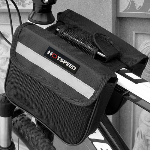 야외 스포츠 자전거 사이클링 가방 산악 자전거 안장 가방 로드바이크 탑 튜브 패키지 자전거 프론트 빔