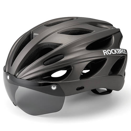 락브로스 ROCKBROS 헤드 헬멧 셀프 자동차 고글 탑재 일체형 형태 사이클 헬멧 남여공용 산악자전거 헬멧 안전모