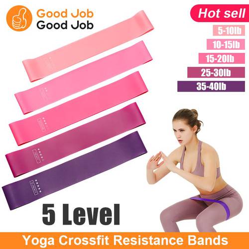 Yoga Crossfit Resistance Bands 요가 엉덩이 원형 Training Pull Rope