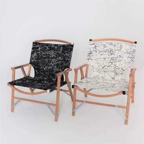 Natural Mountain Monkeys 스탠다드 크랙무늬 패턴 케르미 특별한 의자 천