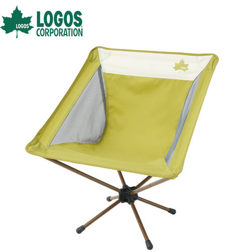 logos 초경량 야외 폴딩 휴대용 의자 낚시 의자 등받이 작은 의자 아이 캠핑 달빛 의자