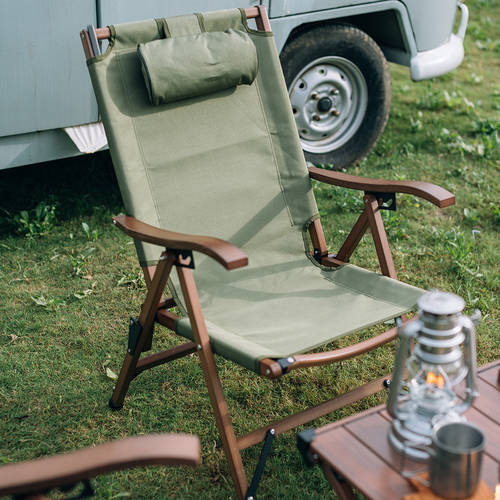 WOOKOO 드러난 캠프 접는 의자 상승 미테 의자 3 옮기다 제전 의자 베개 포함 헤드