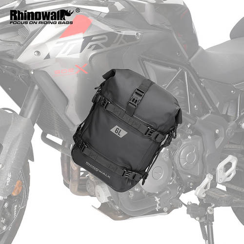 Rhinwalk/·6L 퀵슈 제품 상품 오토바이 사이드 백 측면 사이드 백 여행용 툴박스 가정 외부 방수 사이클링 가방