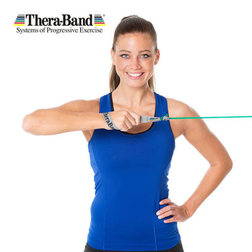 미국 셀레 Thera-Band 탄성 튜브 랠리 튜브 밴드 실리콘케이스 리브 튜브