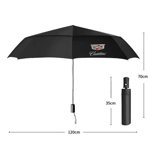 캐딜락 CADILLAC 차량용 우산 ct4ct5ct6 인테리어 수정 설치 xt4xt5xt6 자동차 용품 바람막이 접이식 우산