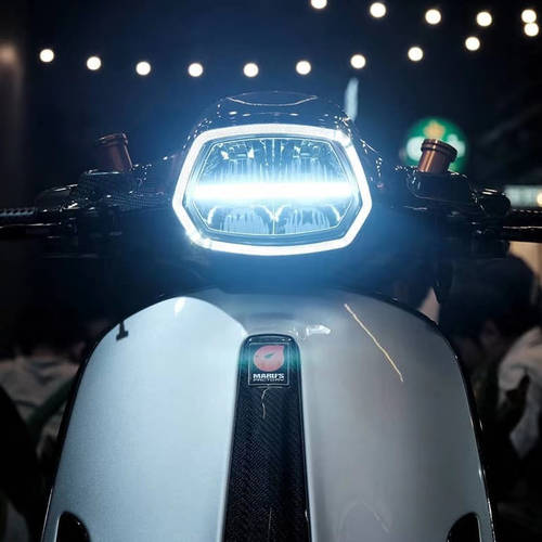 vespa 베스파 오토바이 스프린트 150 125 개조 튜닝 전조등 헤드라이트 전등갓 가벼운 프레임 LED 인테리어 조명