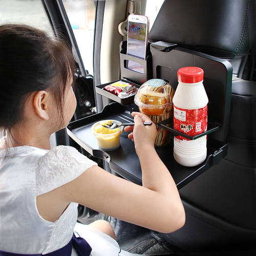 차량용 미니테이블 뒷좌석 다기능 접이식 자동차 미니 테이블 대형 차량용 테이블 식탁 차량용 데스크탑