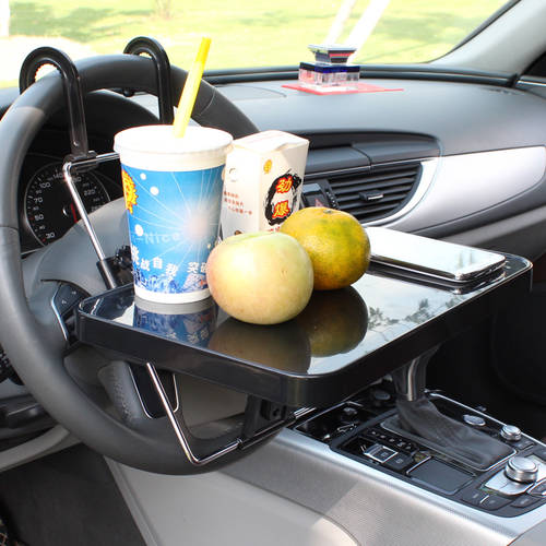 차량용 미니 테이블 차량용 컴퓨터 책상 테이블 접이식폴더 다기능 노트북 태블릿 거치대 후면 자동차 테이블 식탁